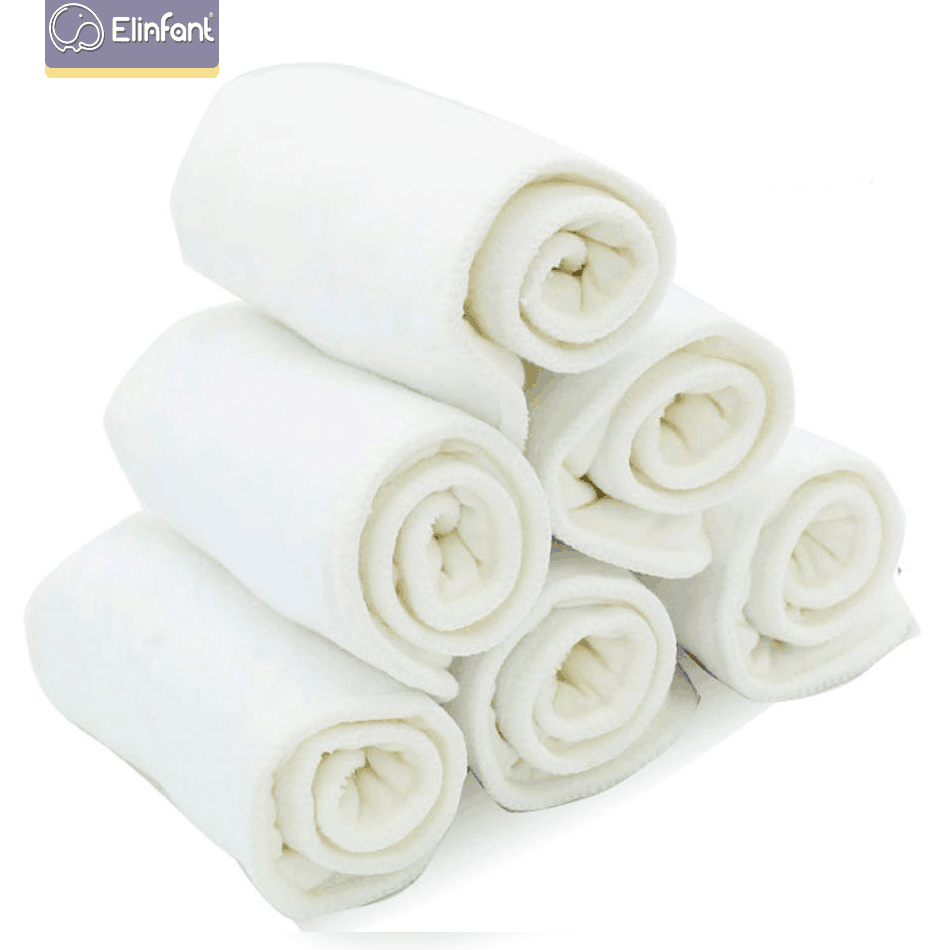 Pampers Diaper Premium Care - Elbaby ผ้าอ้อม3ชั้น5/10ชิ้น/เซ็ตผ้าไมโครไฟเบอร์ผ้าอ้อมซึมซับดีเยี่ยมซักได้35 × 13.5ซม.