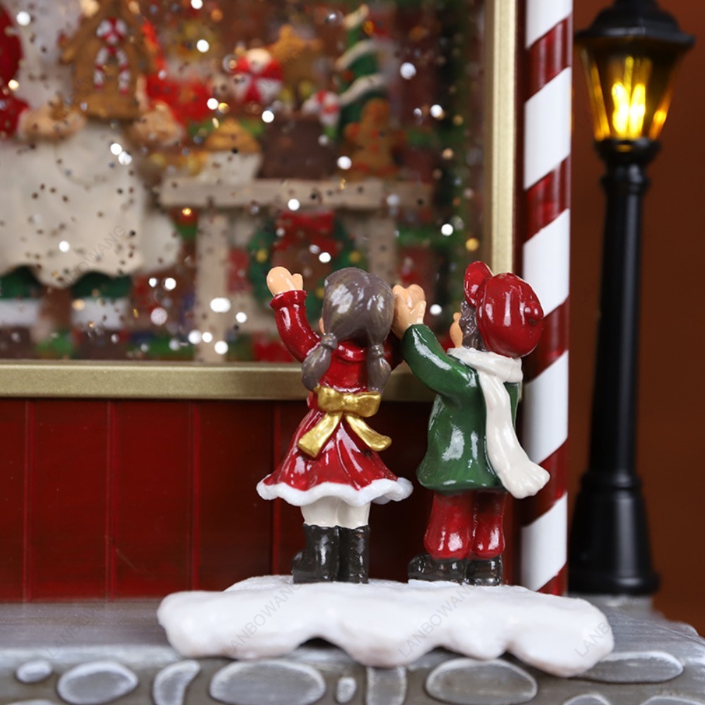 โคมไฟดนตรีลูกแก้วหิมะอัตโนมัติ - Snow Globe Musical บทวิจารณ์และราคา