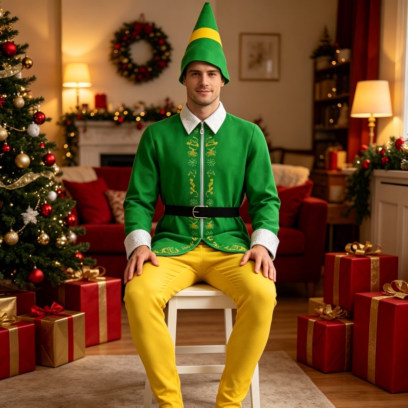 ชุดเครื่องประดับสำหรับแต่งกาย  - Elf Costume Christmas บทวิจารณ์และราคา