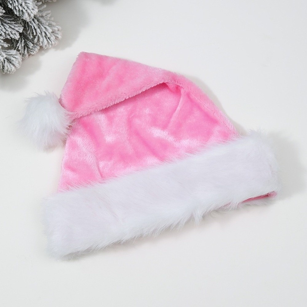 หมวกคริสต์มาสแฟชั่นหลากสีพร้อม - Santa Hat Plush บทวิจารณ์และราคา