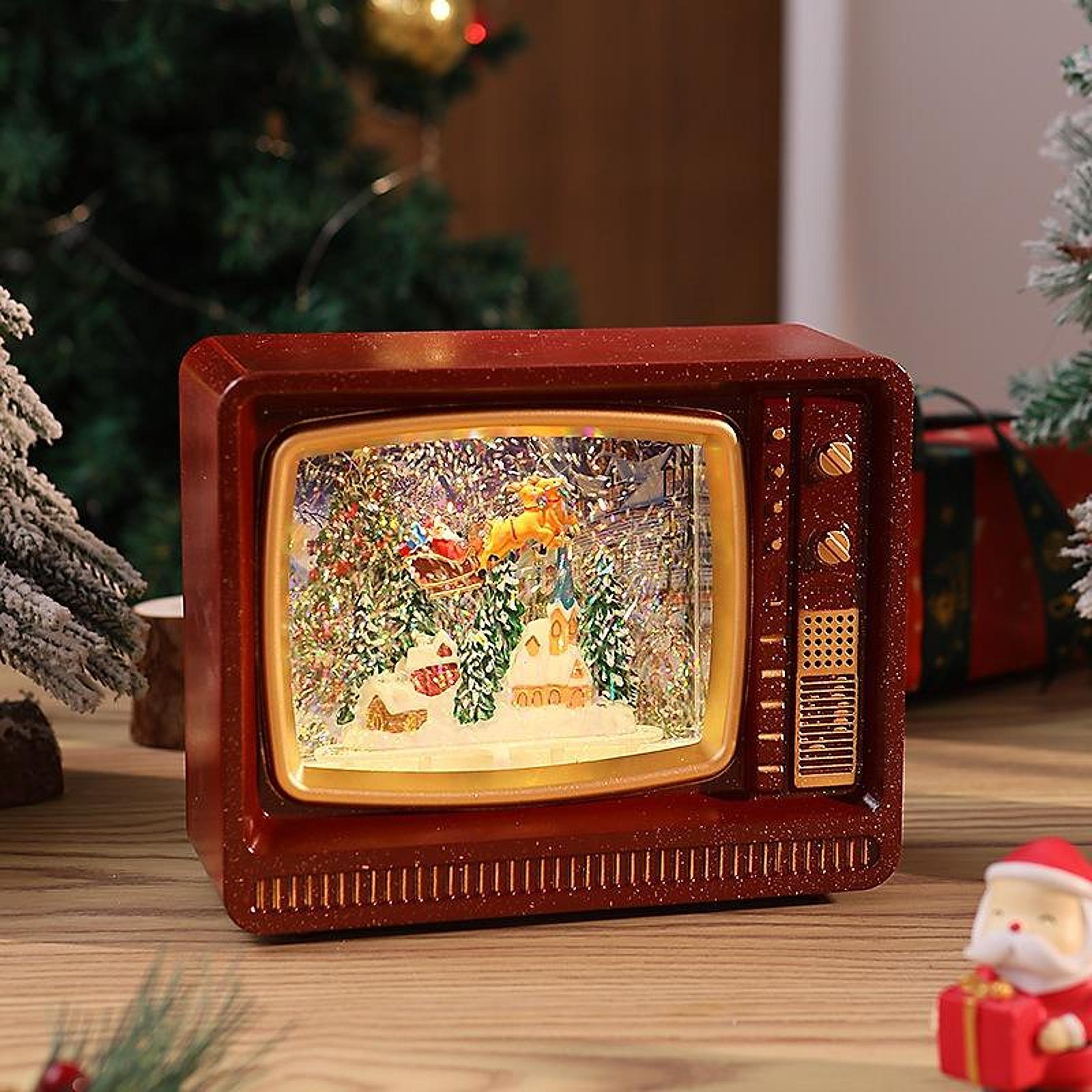 โคมไฟดนตรีรูปทรงทีวี ของตกแต่ง - Snow Globe Musical บทวิจารณ์และราคา
