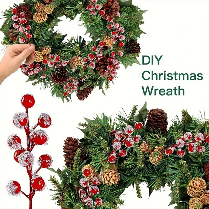 กิ่งเบอร์รี่แดงประดิษฐ์ 10-200 - Christmas Tree Artificial บทวิจารณ์และราคา