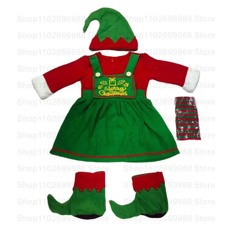 ชุดคอสตูมเอลฟ์คริสต์มาสแบบยูนิ - Elf Costume Christmas บทวิจารณ์และราคา