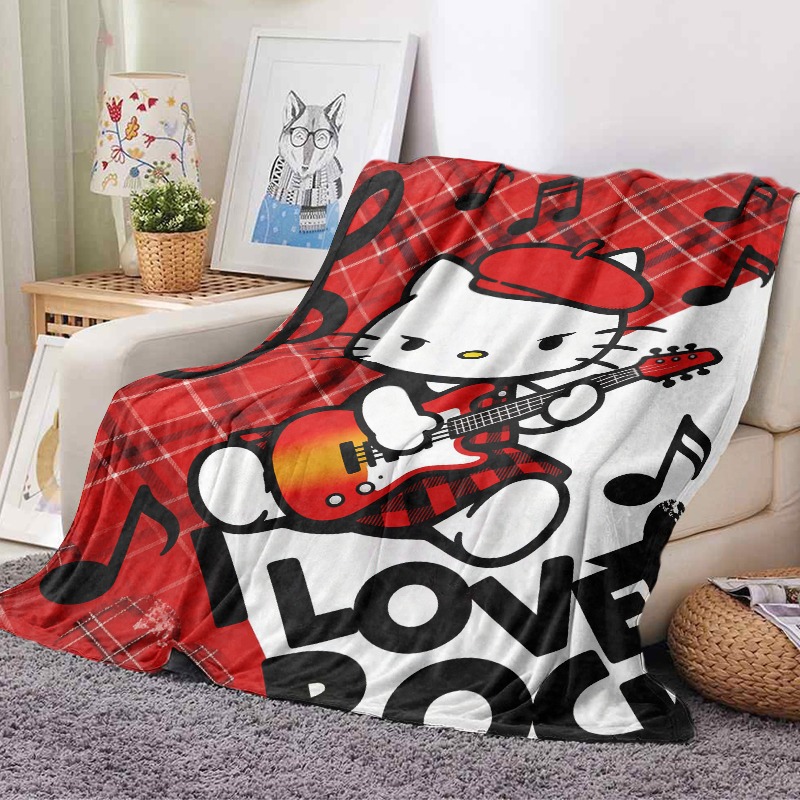 ผ้าห่มซานริโอ ลายเฮลโลคิตตี้ ร - Christmas Throw Blanket บทวิจารณ์และราคา