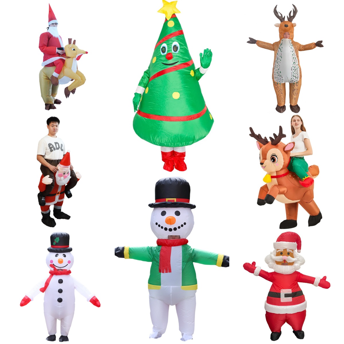 ชุดแฟนซีเป่าลมตลกๆ สำหรับคริสต - Elf Costume Christmas บทวิจารณ์และราคา
