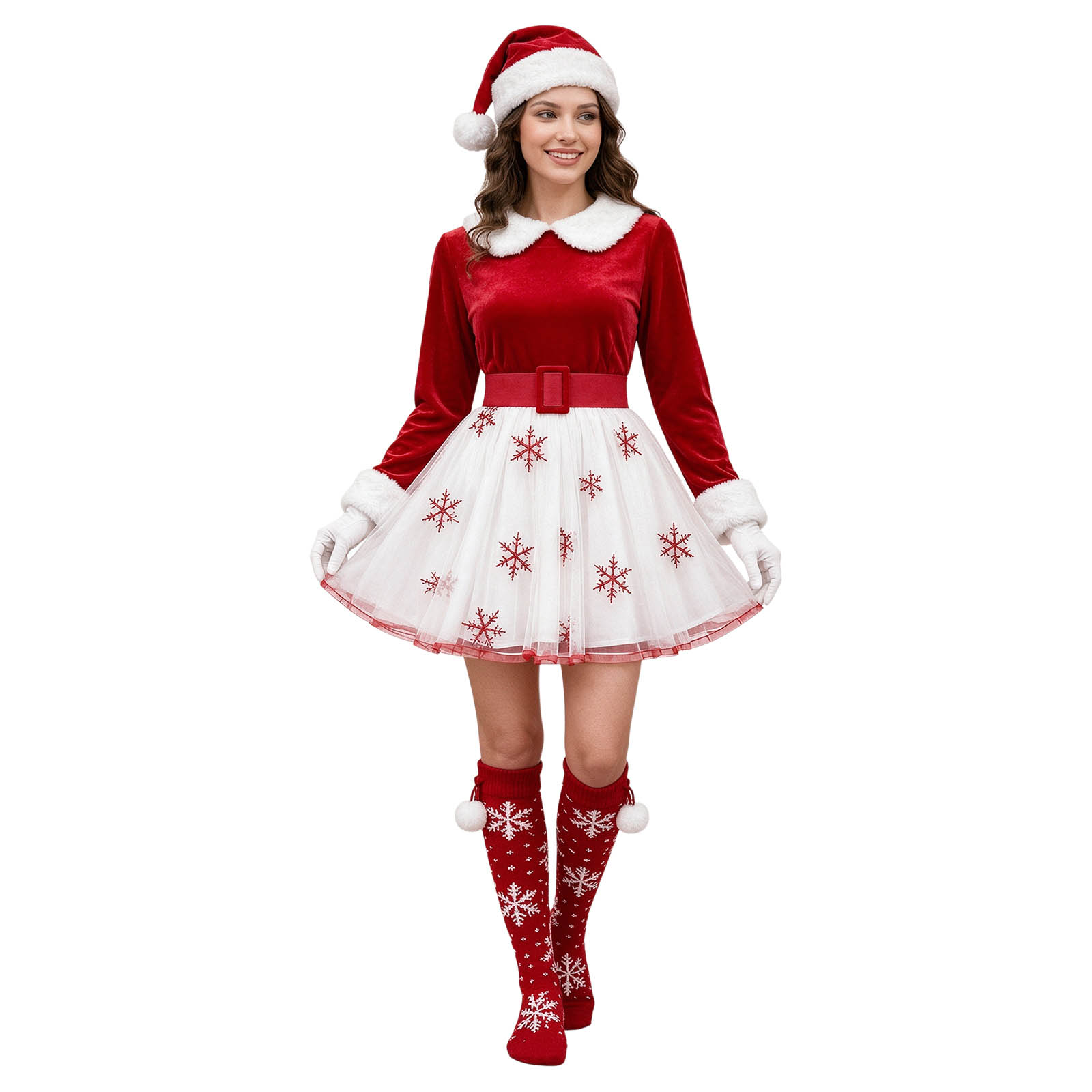 ชุดเอลฟ์คริสต์มาสสำหรับผู้หญิง - Elf Costume Christmas บทวิจารณ์และราคา