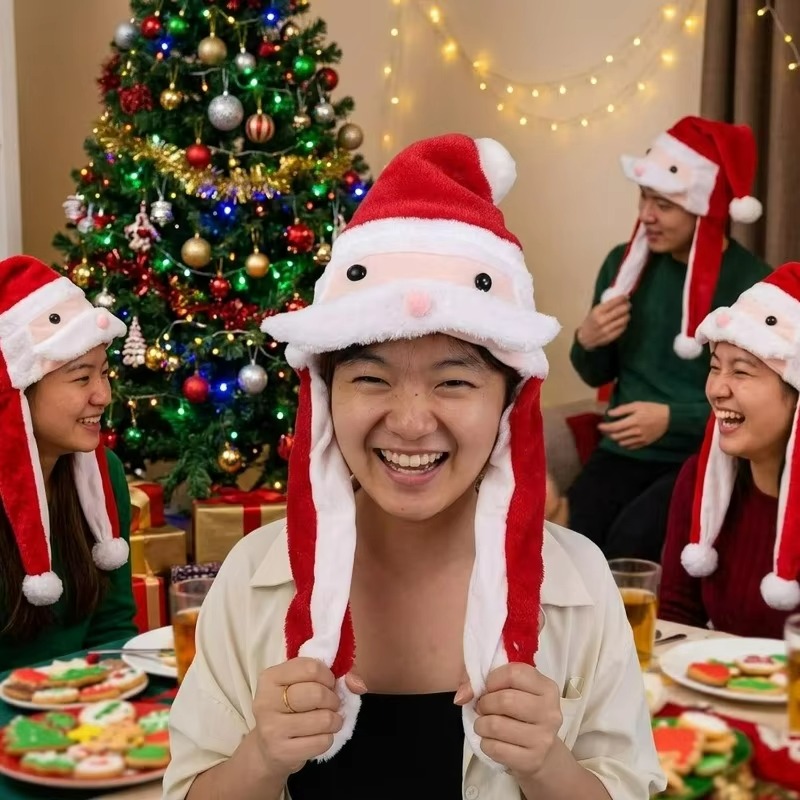 หมวกซานต้าคริสต์มาสสุดฮา พร้อม - Santa Hat Plush บทวิจารณ์และราคา