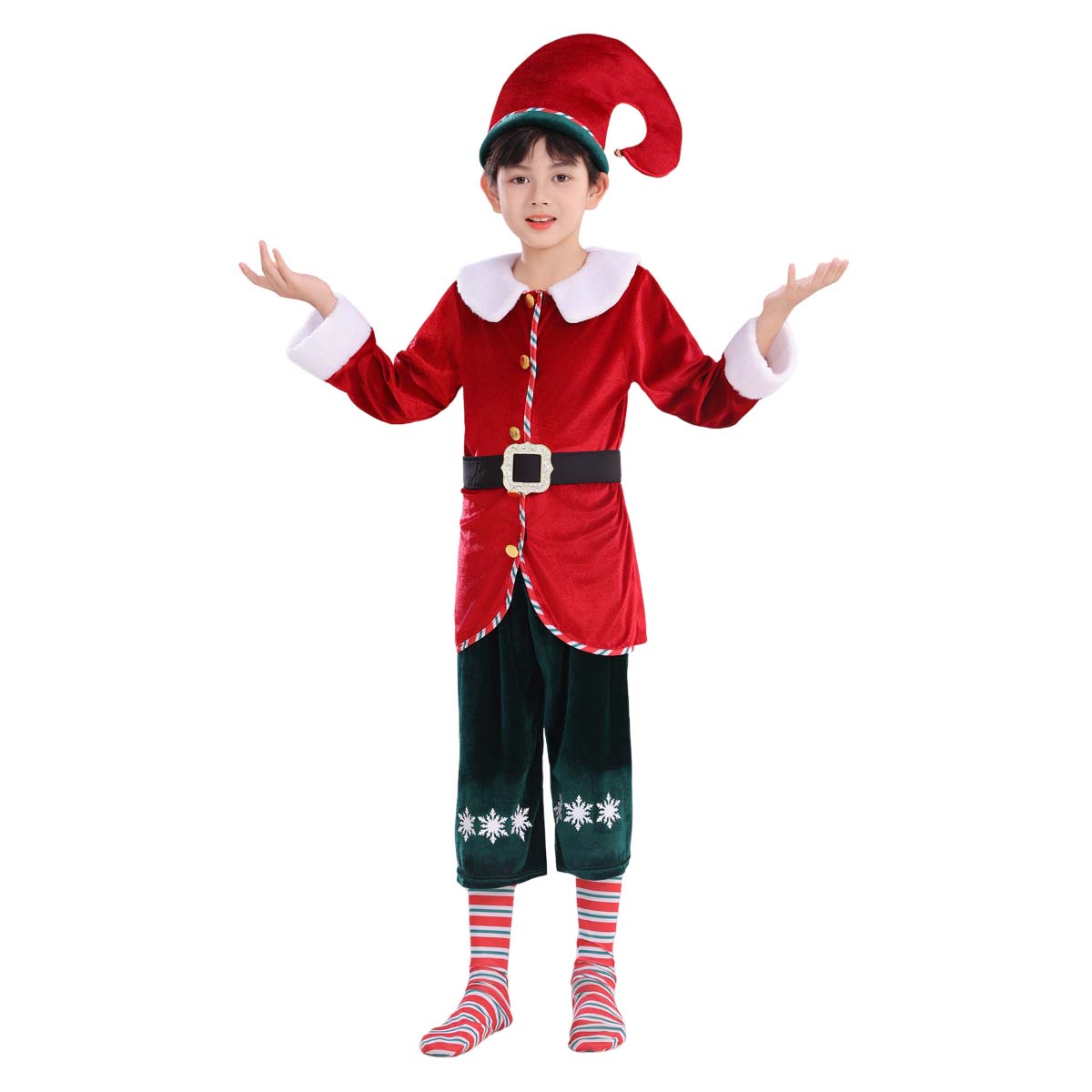 ชุดคอสเพลย์เอลฟ์คริสต์มาสสำหรั - Elf Costume Christmas บทวิจารณ์และราคา