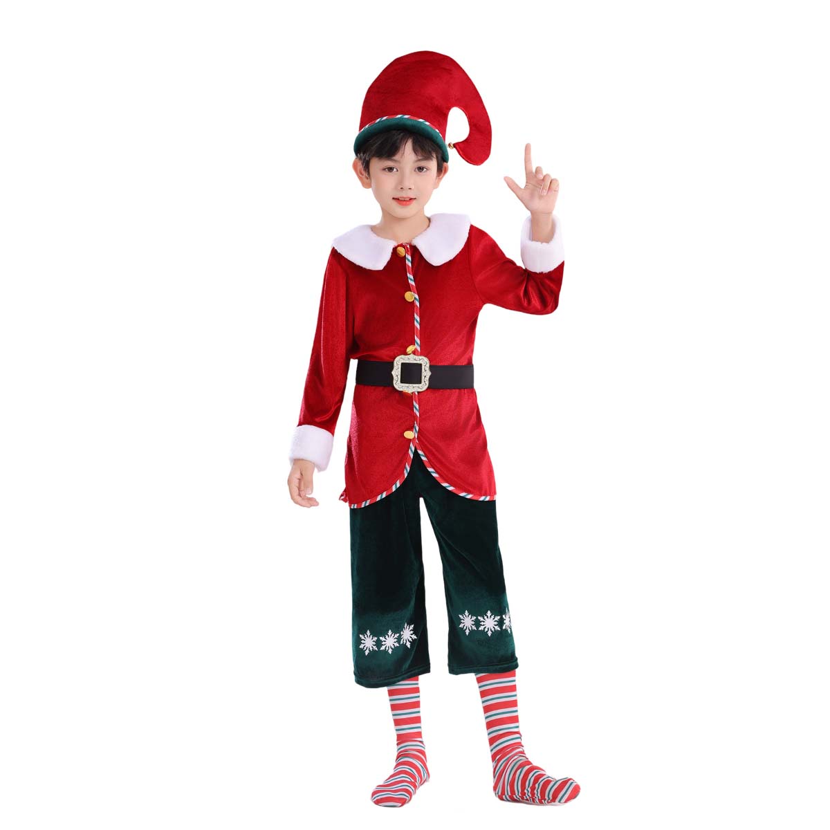 ชุดคอสเพลย์เอลฟ์คริสต์มาสสำหรั - Elf Costume Christmas บทวิจารณ์และราคา