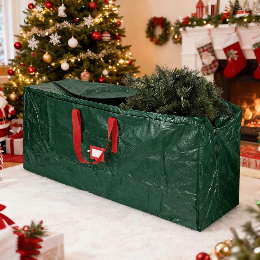 กระเป๋าเก็บต้นคริสต์มาสแบบพับไ - Christmas Tree Artificial บทวิจารณ์และราคา