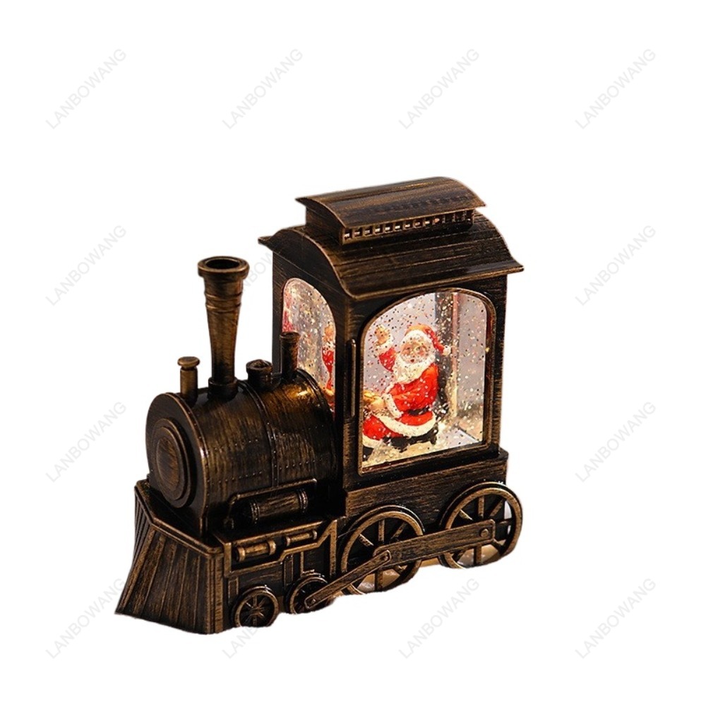 ของประดับตกแต่งรูปหัวรถจักรคริ - Snow Globe Musical บทวิจารณ์และราคา
