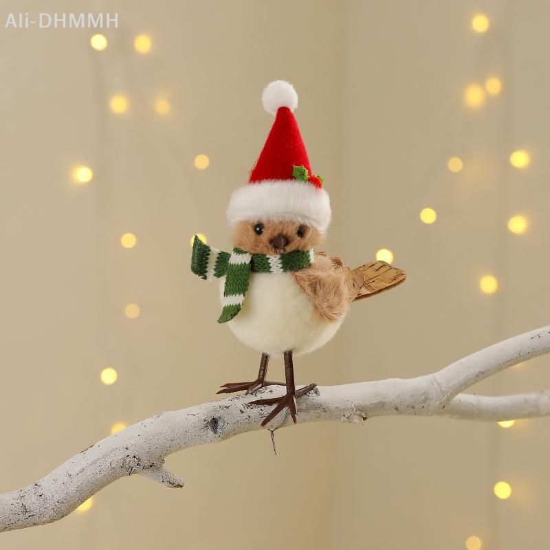 ZLinKJ ตุ๊กตานกประดับคริสต์มาส - Santa Hat Plush บทวิจารณ์และราคา