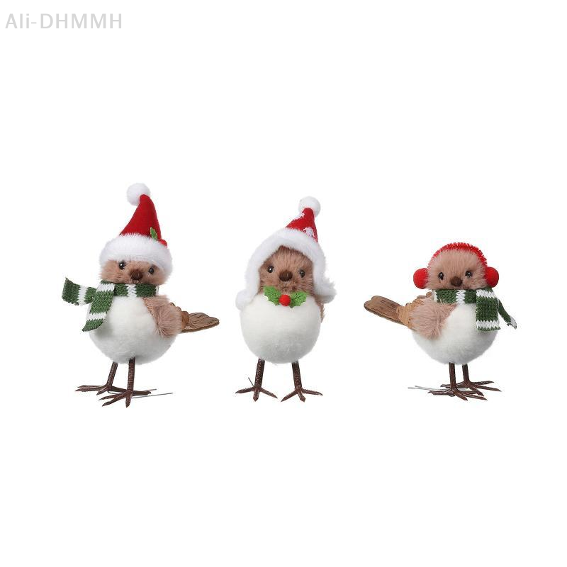 ZLinKJ ตุ๊กตานกประดับคริสต์มาส - Santa Hat Plush บทวิจารณ์และราคา